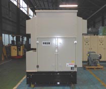 北海道向け超寒冷地仕様の非常用発電機