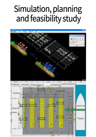 Simulation, planning and feasibility study