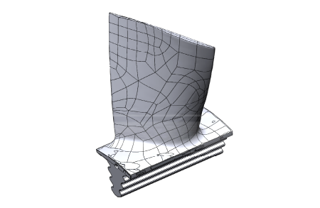 Solid model of 3D scanner used for eigenvalue analysis