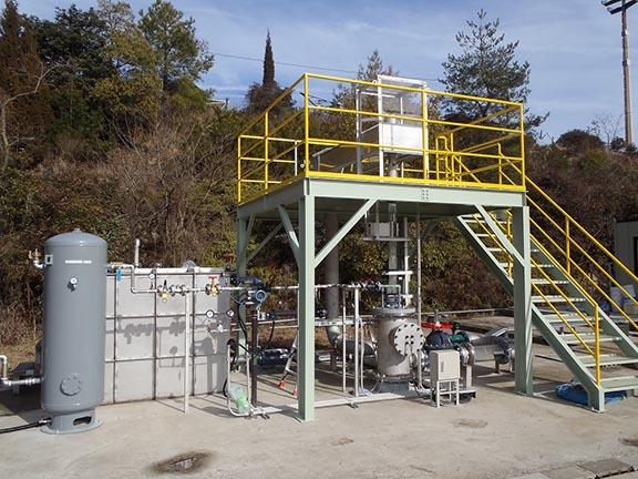 HD005-メタハイ揚収シュミレーション技術開発gas lift testing facility.jpg